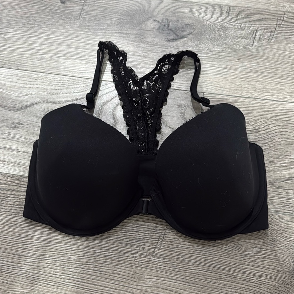Body by‎ Victoria Secret Lined Demi Bra 32DDD Black